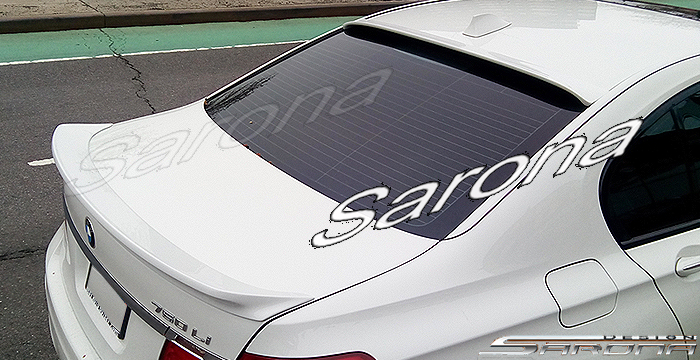 Custom BMW 7 Series Roof Wing  Sedan (2009 - 2015) - $299.00 (Manufacturer Sarona, Part #BM-025-RW)